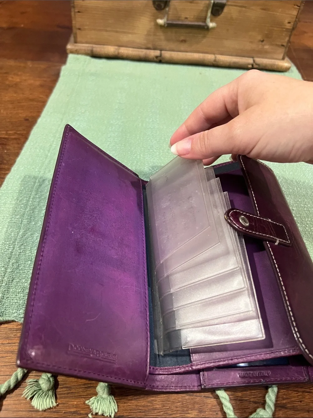 Dooney & Bourke Alto Leather Wallet
